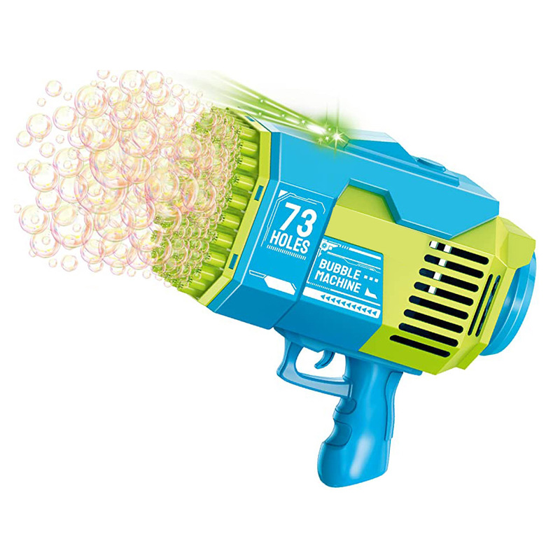 Bazooka seebimullipüstoli mänguasi, roheline
