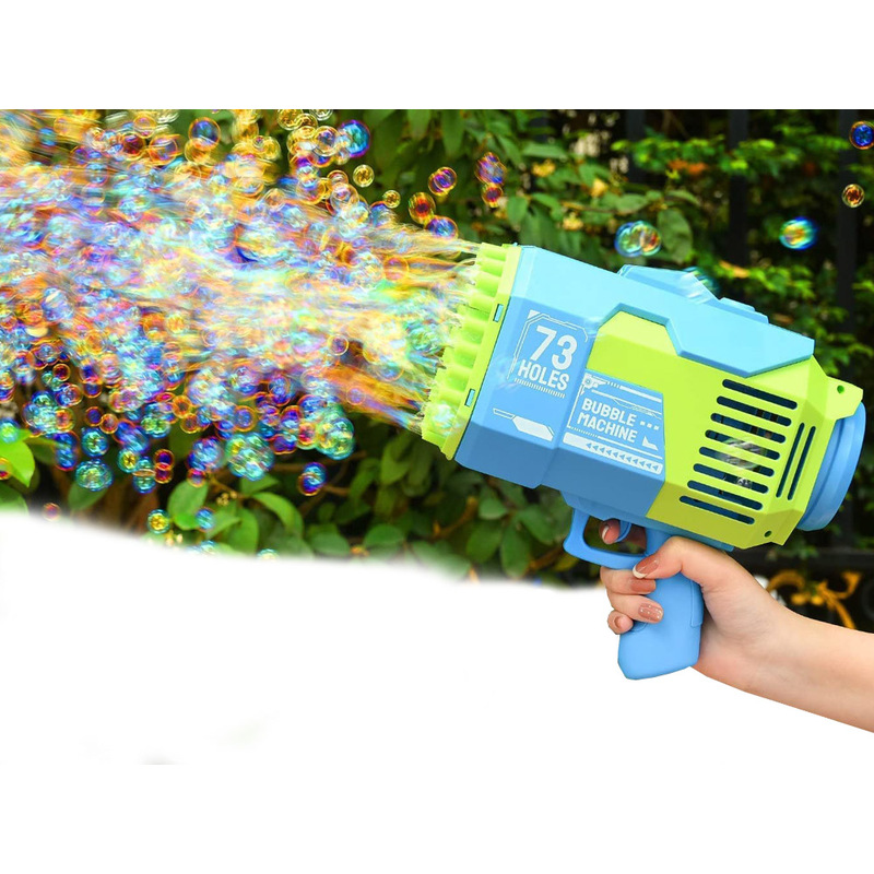 Bazooka seebimullipüstoli mänguasi, roheline