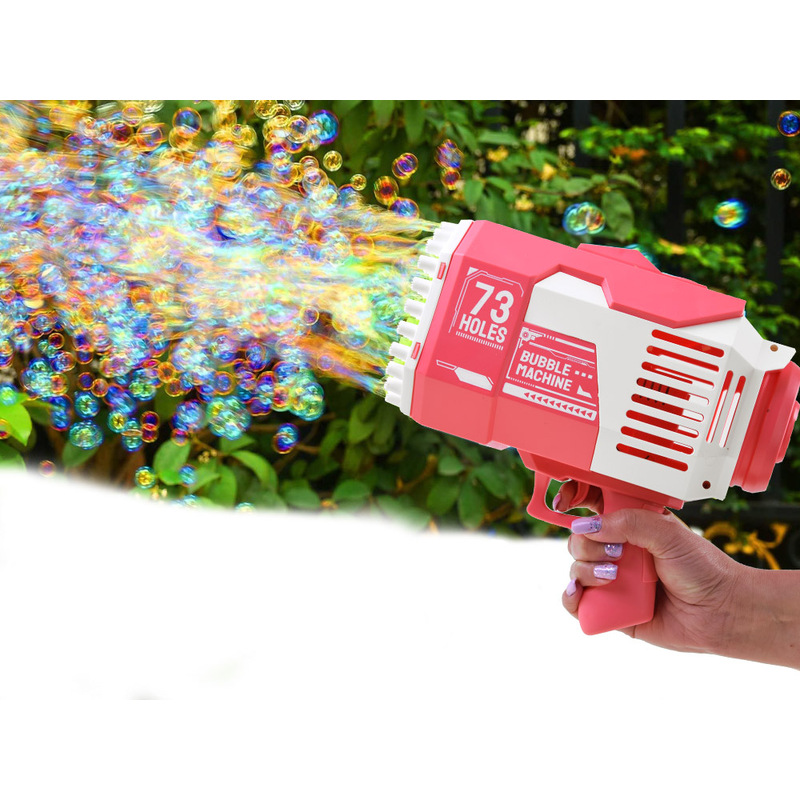 Bazooka seebimullipüstoli mänguasi, roosa