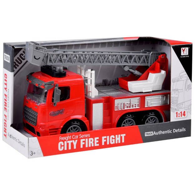 City Fire Fight tuletõrjeauto, punane