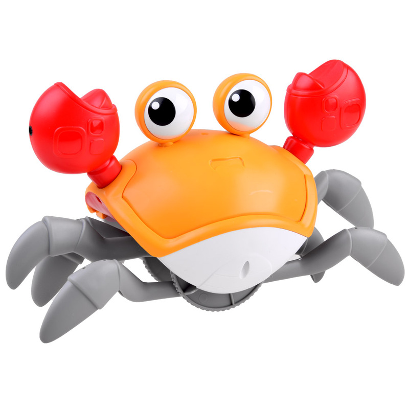 Roomav mänguasi, jooksev krabi