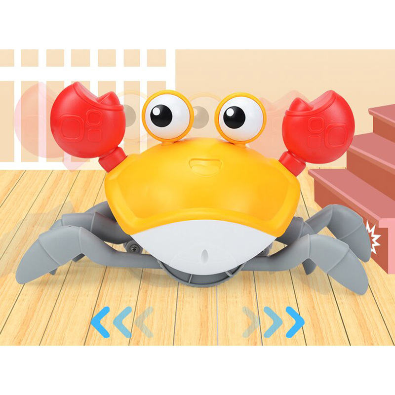 Roomav mänguasi, jooksev krabi