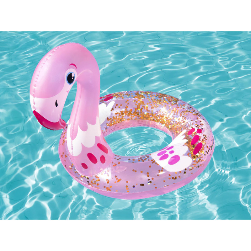 Täispuhutav ujumisratas - Flamingo, 61cm