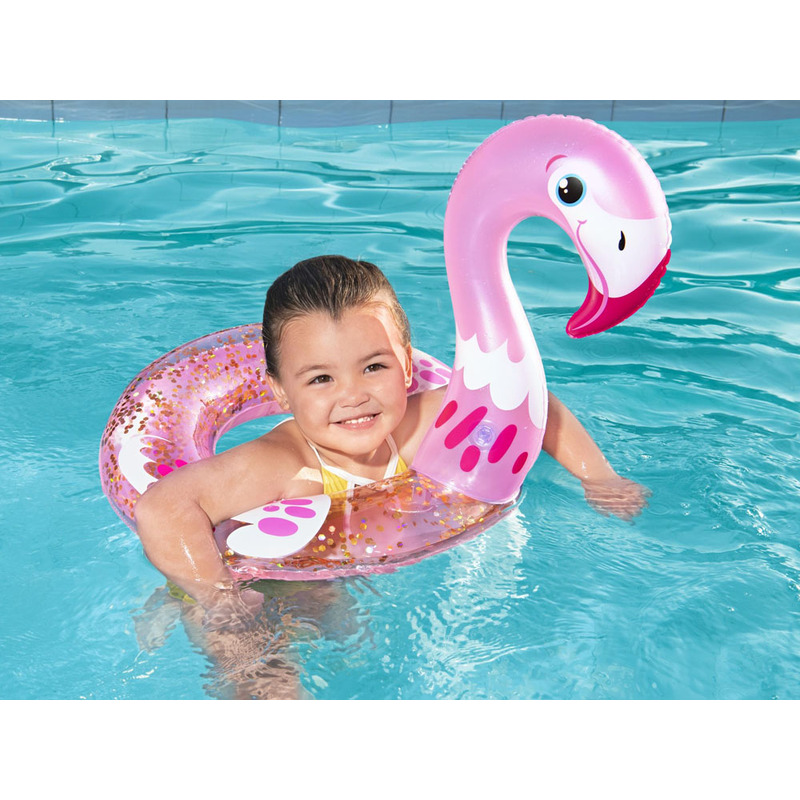 Täispuhutav ujumisratas - Flamingo, 61cm