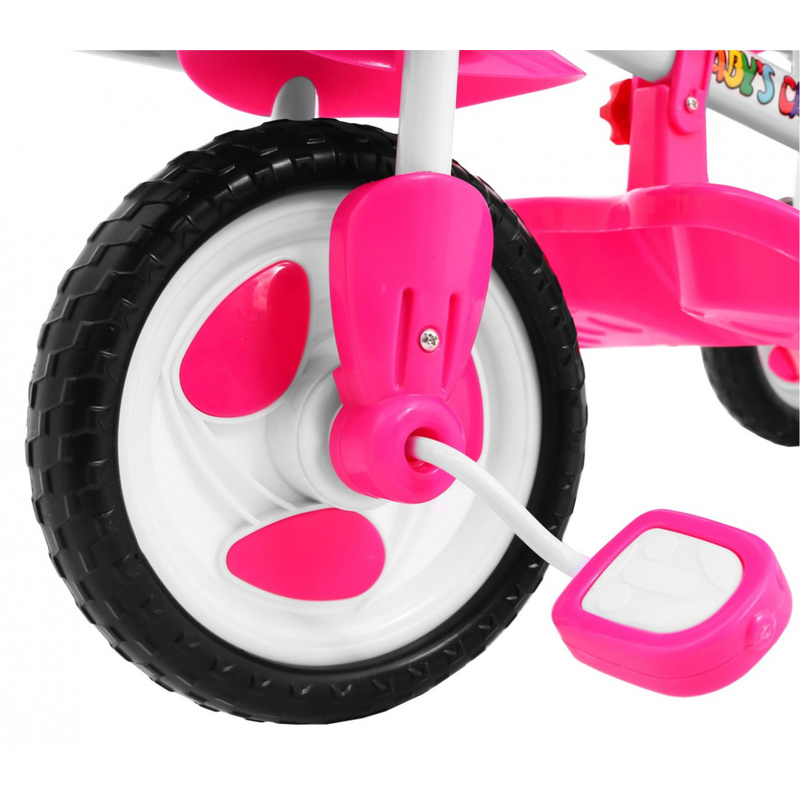 Kolmerattaline jalgratas - elevant, roosa
