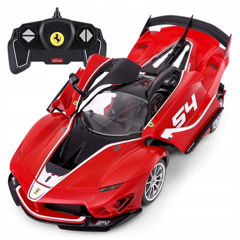 Kaugjuhitav Ferrari FXX-K RASTAR, punane