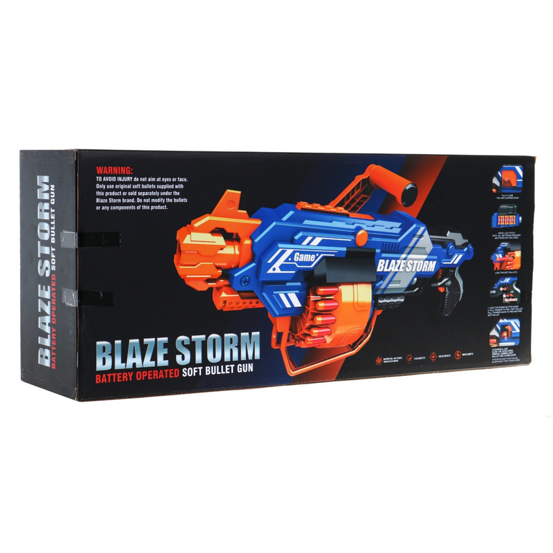 Blaze Storm suur püss, sinine