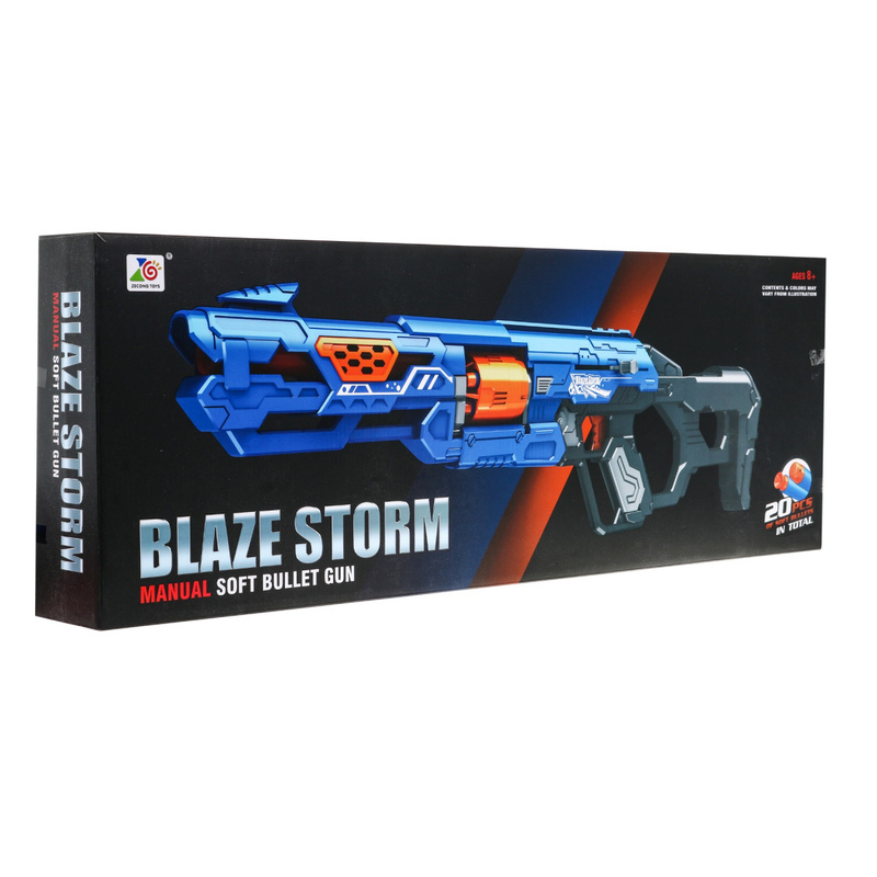 Blaze Storm 20-padruniline lastepüss, sinine