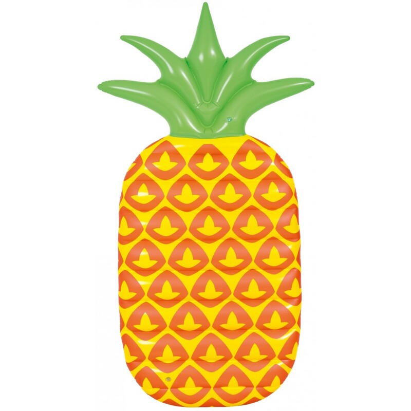 Täispuhutav rannapadi 176x88x15 cm, ananassiga