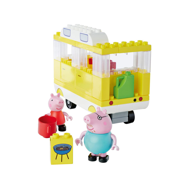 Ehituskomplekt Peppa Pig matkaauto, 52 d.