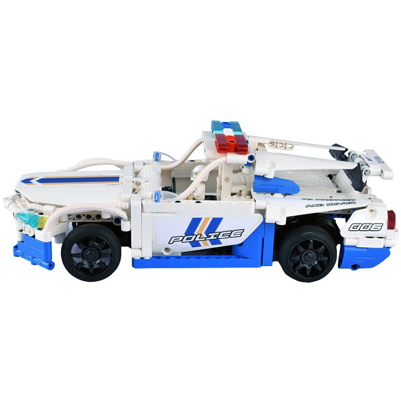 Konstruktor - Politseiauto koos kaugjuhtimispuldiga, 430 elementi