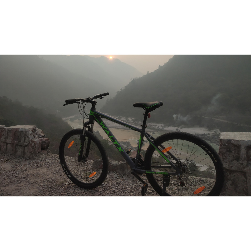 Jalgratas - Shimano, 27,5 tolli, roheline hall