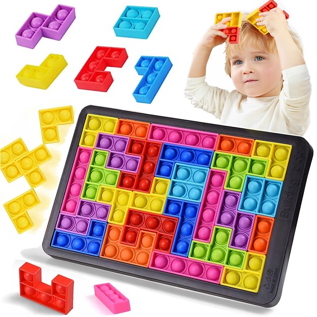 POP IT mänguasi - Tetris, puzzle