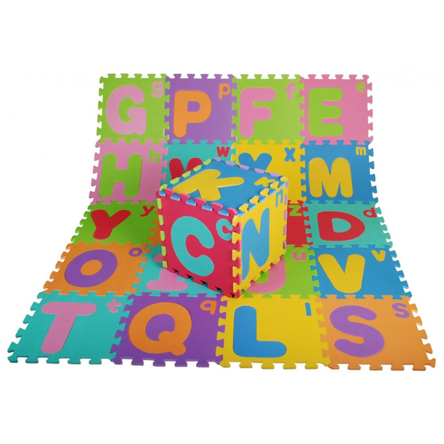 Värviline pehme matt - puzzle