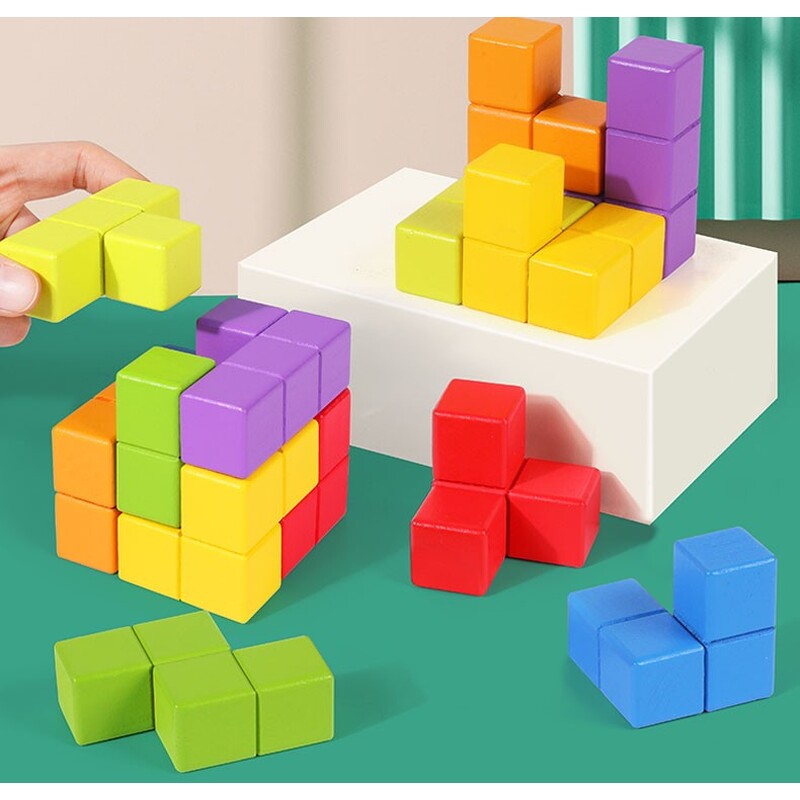 Värvilised plokid - Cube