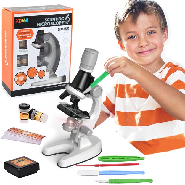 Laste mikroskoobi komplekt - teaduslik mikroskoop