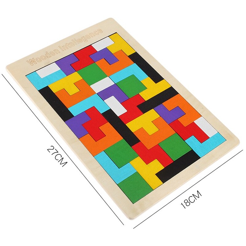 Puidust puzzle "Tetris", B
