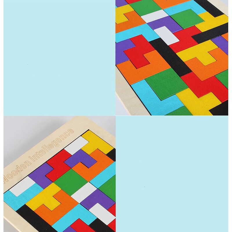 Puidust puzzle "Tetris", B