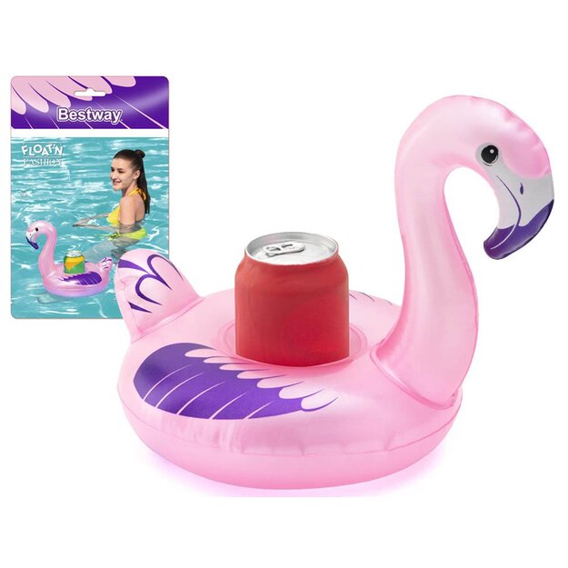 Täispuhutav joogihoidja Bestway "Flamingo", 26,5x24
