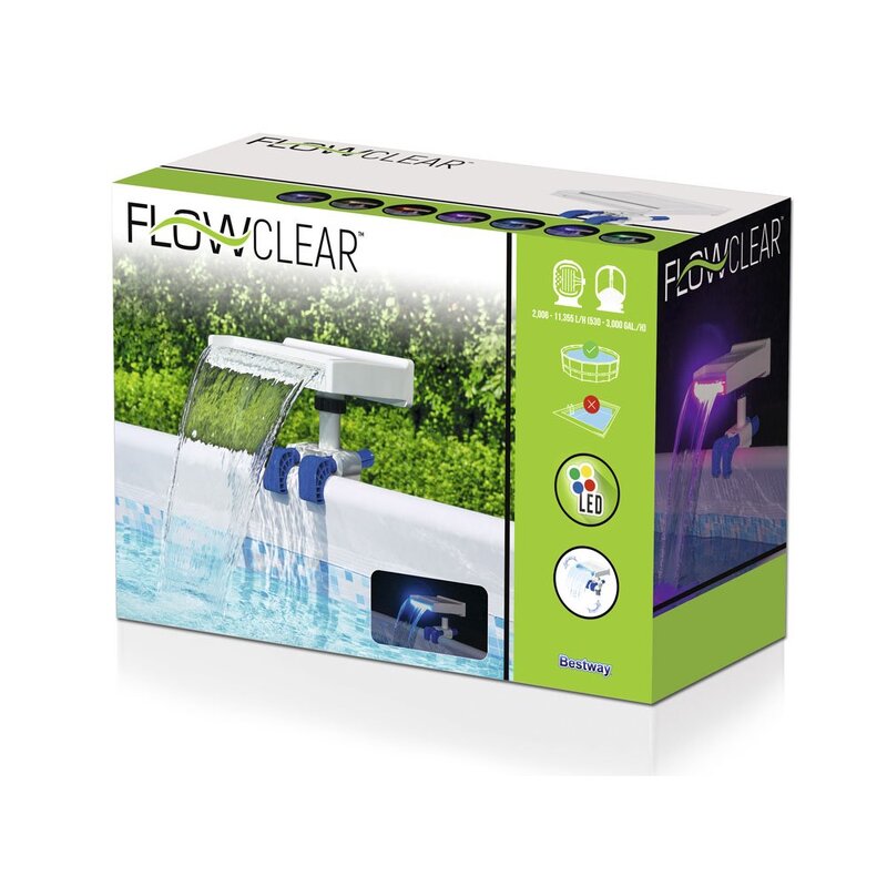 Juga basseinile Bestway "FlowClear" koos LED-iga