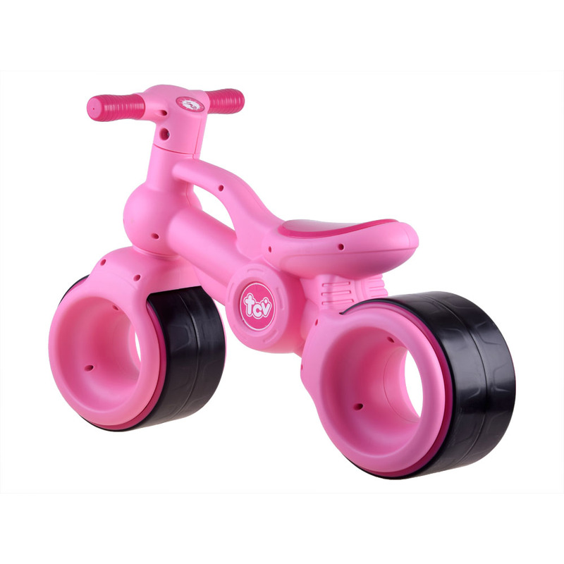 	Lastesõbralik roosa jalgratas 	