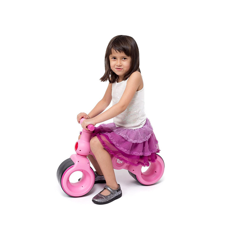 	Lastesõbralik roosa jalgratas 	