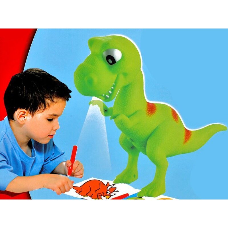 Laste mänguasi dinosaurus - projektor