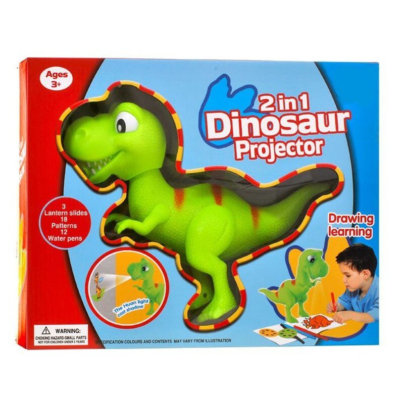 Laste mänguasi dinosaurus - projektor