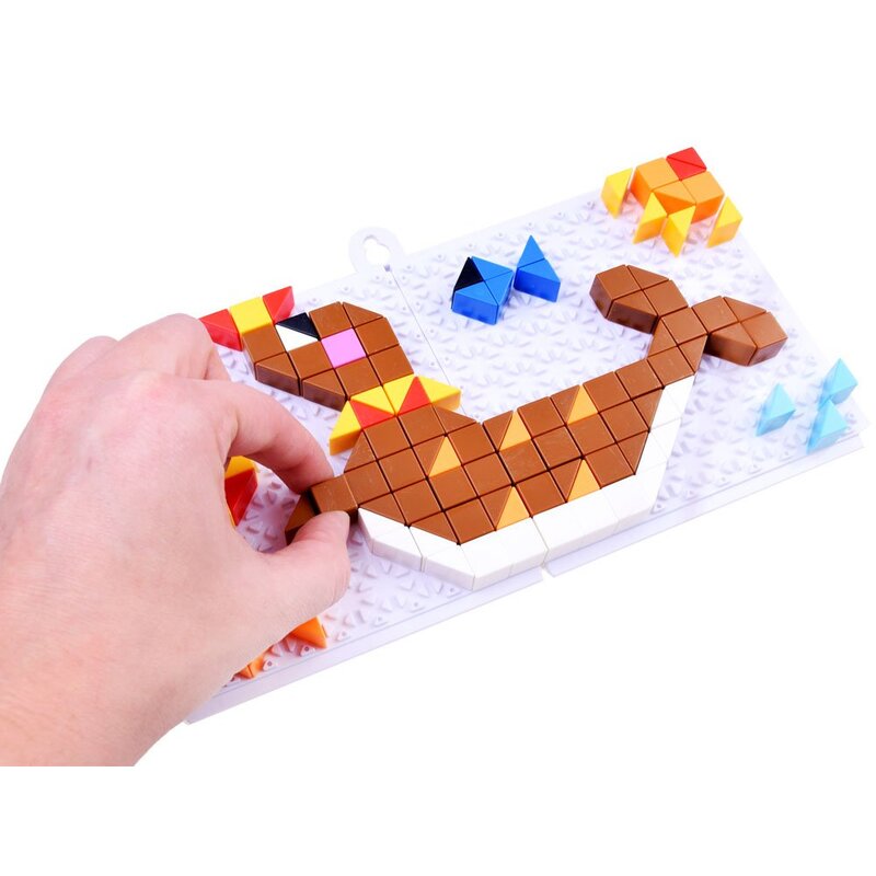 Arendav mosaiik-ookean Toy Bricks Puzzle