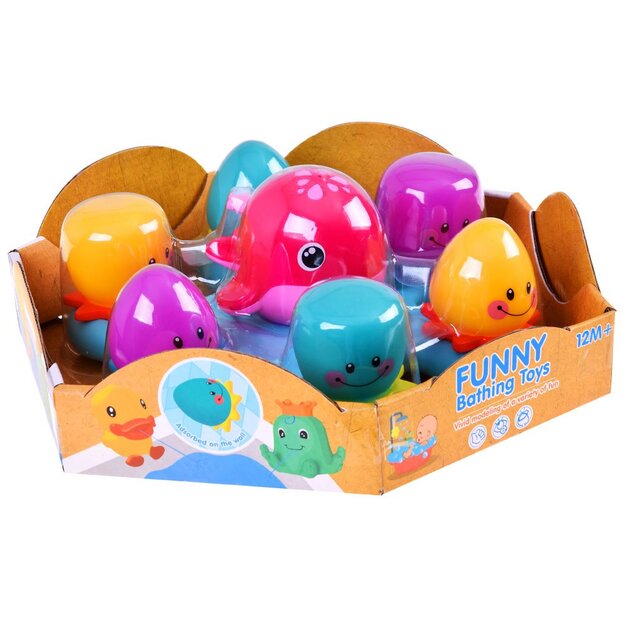 Vannilelu Funny Bathing Toys “Kaheksajalad vaalaga”