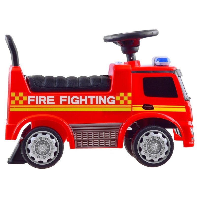 Pealeistutav auto Mercedes Fire Fighting, punane