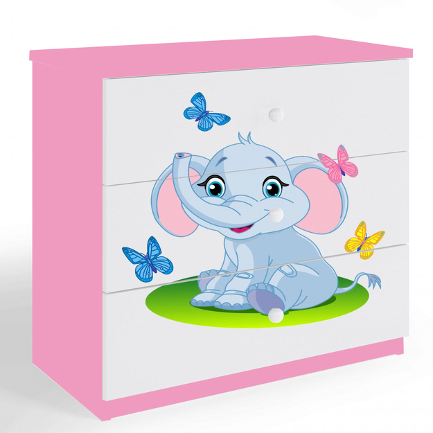 Kummut Babydreams - Väike elevant, roosa
