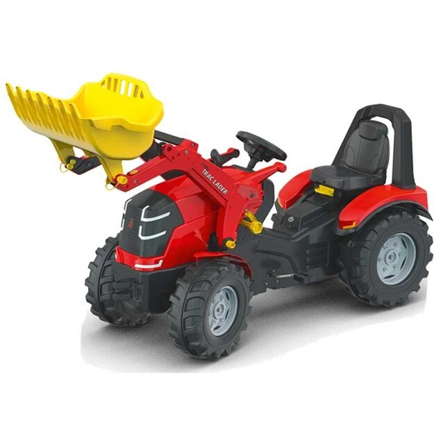Mini traktor liikuva künaga - Rolly Toys, punane