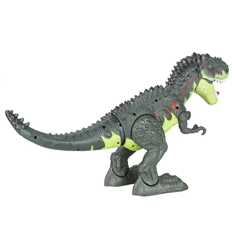 Tyrannosaurus Rex akutoitega dinosaurus, roheline