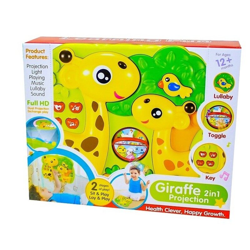 Projektor beebivoodile Giraffe