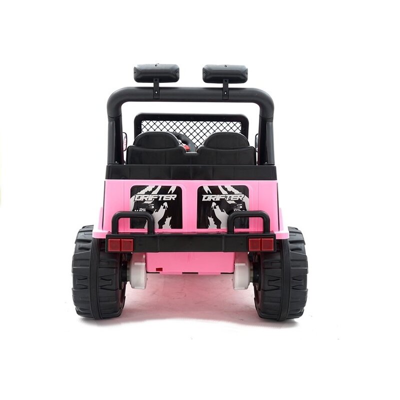 Ühekohaline elektriauto Jeep Raptor 4x4, roosa