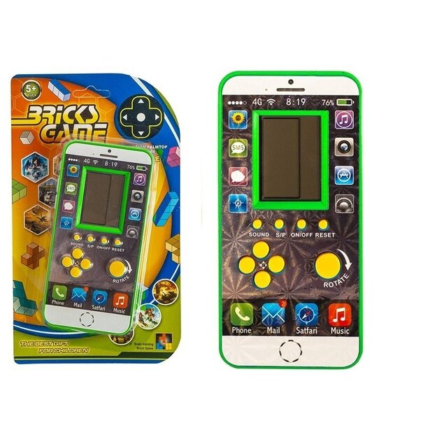 Elektrooniline mäng "Tetris Iphone", roheline