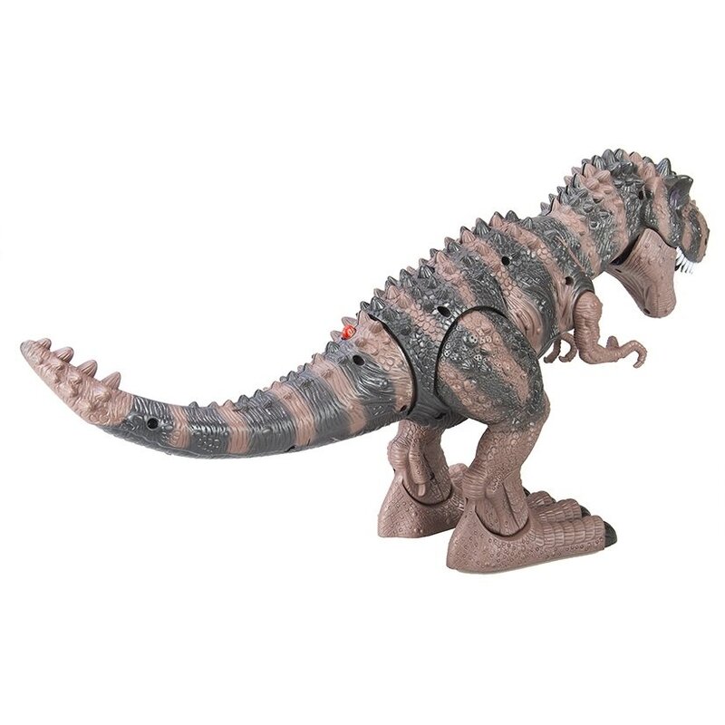 Akuga töötav dinosaurus Tyrannosaurus Rex pruun