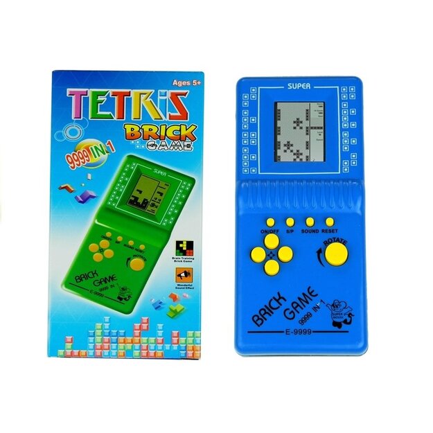 Elektrooniline mäng "Tetris", sinine