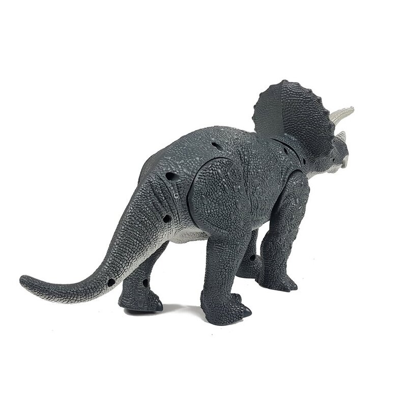 Suur mänguasja dinosaurus "Triceratops", hall