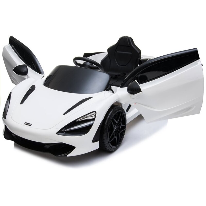 Ühekohaline laste elektriauto McLaren 720S, valge
