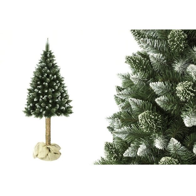 Kunstlik jõulupuu rombikujulisel männitüvel, 180cm