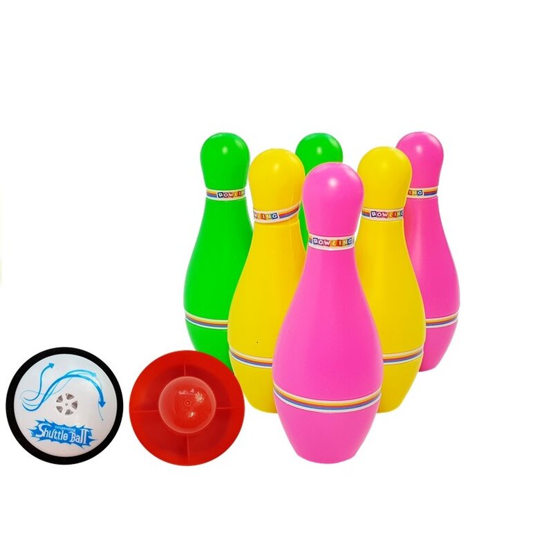 Värvikas bowlingukomplekt
