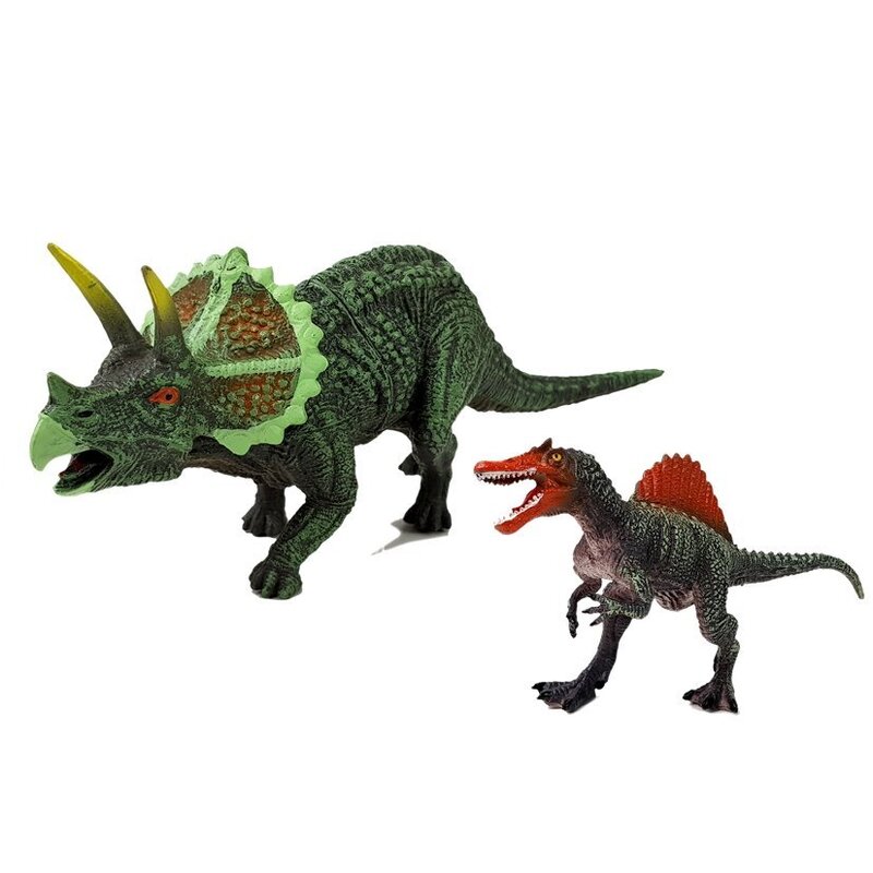 Dinosaurusekomplekt "Spinosaurus ja Triceratops"