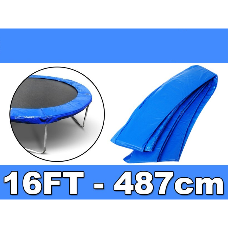 Trampoliini vedru kaitse, 487 cm, sinine