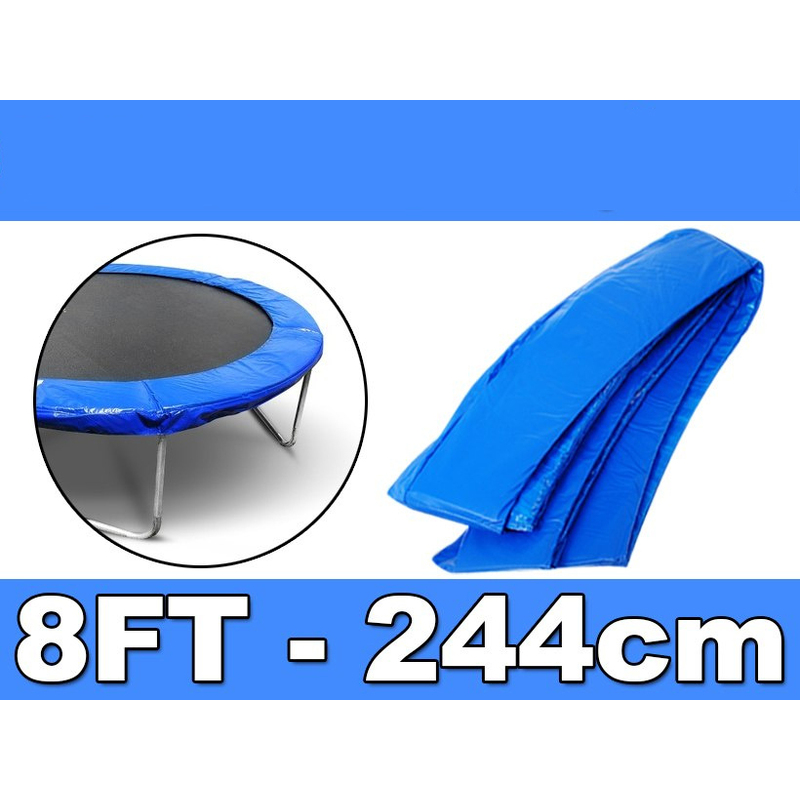 Trampoliini vedru kaitse, 244 cm, sinine