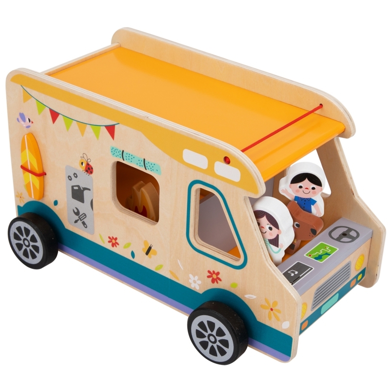 Tooky Toy puidust matkaauto