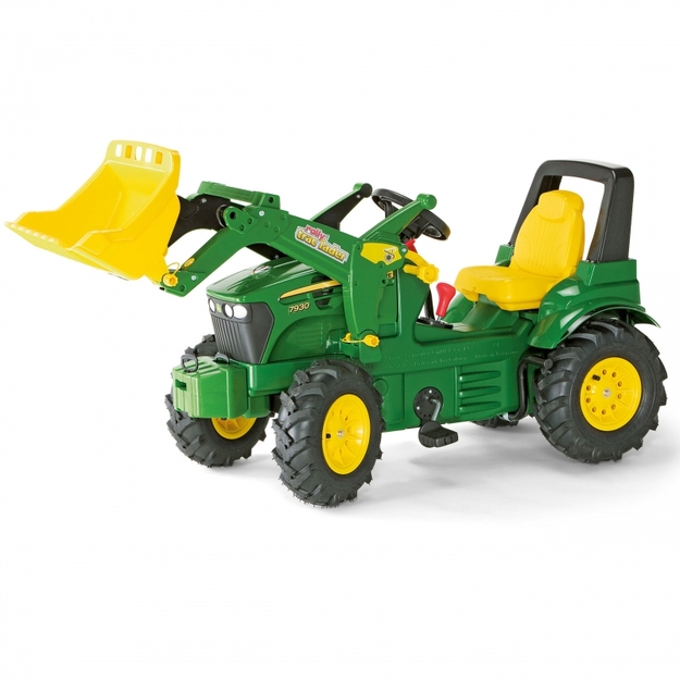 Minam traktor koos labidaga, roheline