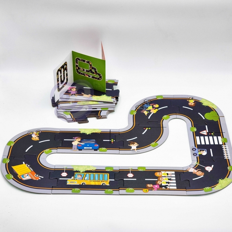 Tooky Toy Highway Puzzle,