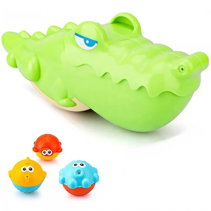 WOOPIE vannimänguasja - krokodill ja kala